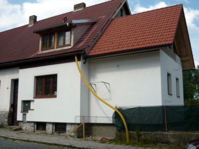 Mimořádně úsporná opatření byla realizována na rodinném domě ve Volarech.
