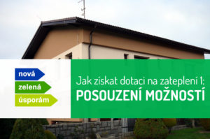 Dotace na zateplení - díl 1: Posouzení základních možností pro rodinné domy